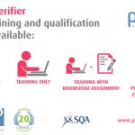 verifier training options 2016, SQA qualification - L&D11, trraining only, training with knowledge assignment, training with practical assignment (cert. of competence)