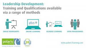 Leadership Development: Training and qualifications available via a range of methods