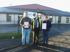 Modern Apprenticeship completions in Arbroath at RR. Spinks