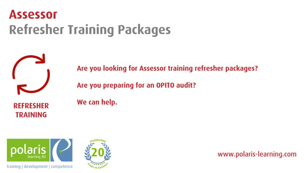 Assessor refresher training options available