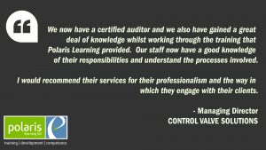 Feedback from Control Valve Solutions